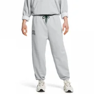 Spodnie sportowe męskie - Męskie spodnie dresowe Under Armour UA Icon Hwt Terry Os Pant - szare - UNDER ARMOUR - miniaturka - grafika 1
