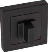 Klamki - Szyld do klamki QD-100 wc czarny - miniaturka - grafika 1