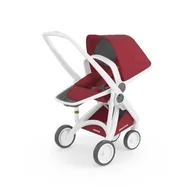 Wózki dziecięce - Wózek Greentom Reversible white - cherry - miniaturka - grafika 1