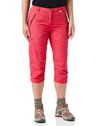 Spodnie damskie - Regatta Damskie spodnie Chaska Capri II, różowe Rethink 16 - miniaturka - grafika 1