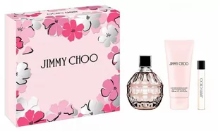 Zestaw Jimmy Choo Woda perfumowana 100 ml + Woda perfumowana 7.5 ml + Balsam do ciała 100 ml (3386460138192) - Zestawy kosmetyków damskich - miniaturka - grafika 1