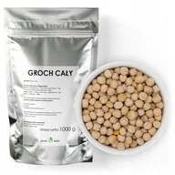 Ziarna i nasiona roślin strączkowych - Groch Cały Ziarno Grochu Na Grochówkę 1Kg - miniaturka - grafika 1