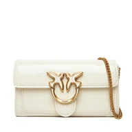 Torebki damskie - Torebka PINKO Love One Wallet C PE25 PLTT 100062 A1UV Biały - miniaturka - grafika 1
