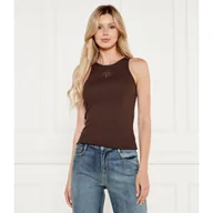 Koszulki i topy damskie - GUESS Top GUENDALINA Slim Fit - miniaturka - grafika 1
