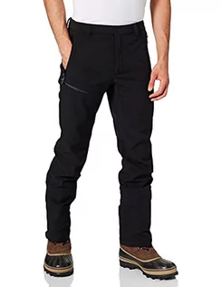 Spodnie męskie - Lafuma Lafuma Męskie spodnie Access Softshell Pants M czarny czarny 46 LFV11435 - grafika 1