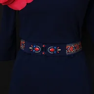 Paski - Folkowy pasek ze zdobieniem sutasz - miniaturka - grafika 1