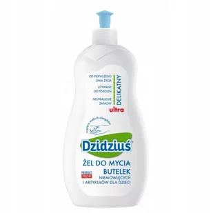 Dzidziuś Dzidziuś hipoalergiczny żel do mycia butelek niemowlęcych oraz artykułów dla dzieci 500ml 5900133010769 - Płyny do naczyń - miniaturka - grafika 2