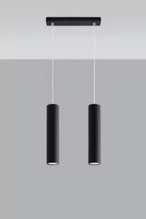 Sollux Lighting Lampa wisząca LAGOS 2 czarny - Lampy sufitowe - miniaturka - grafika 1