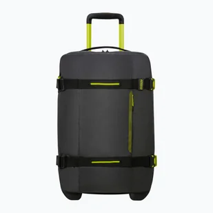 Walizka podróżna American Tourister Urban Track Duffle With Wheels 55 l black / lime WYSYŁKA W 24H 30 DNI NA ZWROT - Walizki - miniaturka - grafika 1