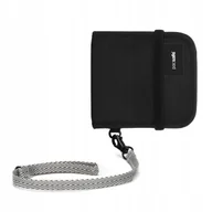 Portfele - Portfel z ochroną przed kradzieżą Pacsafe RFIDsafe V100 czarny - miniaturka - grafika 1