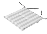 Poduszki na krzesła - Hobbygarden Poduszka "Frog" Popiel Z Jasnymi Pasami - miniaturka - grafika 1