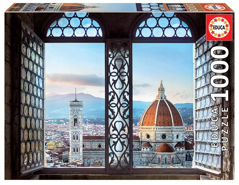Educa Puzzle 1000 elementów Widok na Florencję