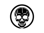 Halloween - Szablony do ciasta Czaszka - 1 szt. - miniaturka - grafika 1