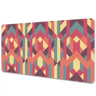 Podkładka na całe biurko Kolorowe linie 100x50 cm - Podkładki na biurko - miniaturka - grafika 1