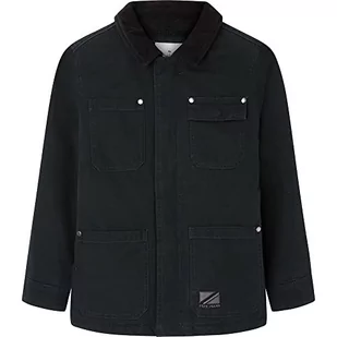 Pepe Jeans Glasgow kurtki chłopięce, 999 BLACK, 6 lat - Kurtki i płaszcze dla chłopców - miniaturka - grafika 1