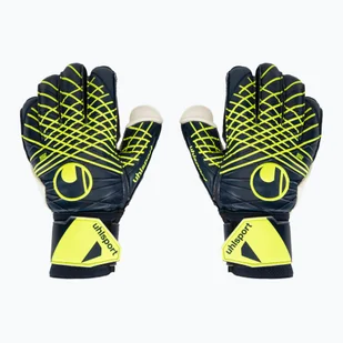 Rękawice bramkarskie uhlsport Prediction Soft Flex Frame black/white/fluo orange WYSYŁKA W 24H 30 DNI NA ZWROT - Piłka nożna - miniaturka - grafika 1