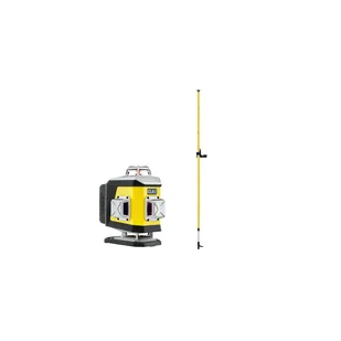 ZESTAW Laser krzyżowy Nivel System CL4B niebieski + tyczka LP36 Nivel System - Poziomice laserowe - miniaturka - grafika 1