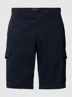 Spodenki męskie - Bermudy z kieszeniami cargo - miniaturka - grafika 1