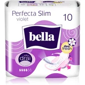 Podpaski - Bella PODPASKI PERFECTA ULTRA VIOLET DEO FRESH 10 SZT. SILKY DRAI - miniaturka - grafika 1