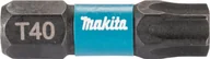 Bity - Makita MAKITA KOŃCÓWKA WKRĘTAKOWA T40-25mm /25szt. IMPACT BLACK - miniaturka - grafika 1