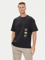 Koszulki męskie - Nike T-Shirt HJ0762 Czarny Regular Fit - miniaturka - grafika 1