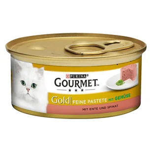Purina Gourmet Gold Mus, 12 x 85g - Z kaczką i szpinakiem - Mokra karma dla kotów - miniaturka - grafika 2