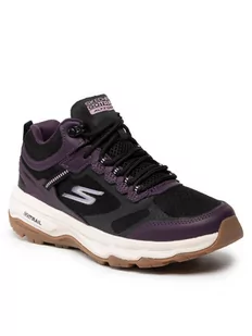 Skechers Trekkingi Highly Elevated 128206/BKPR Czarny - Buty trekkingowe damskie - miniaturka - grafika 1
