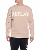 Bluzy męskie - Replay Bluza męska, Skin 611, M - miniaturka - grafika 1