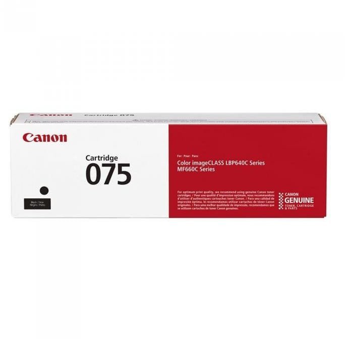 CANON Toner Cartridge 075 BK 6365C002