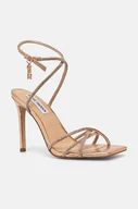 Sandały damskie - Steve Madden sandały Slayed kolor złoty SM11002948 - miniaturka - grafika 1