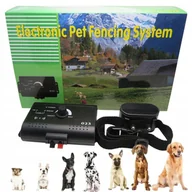 Obroże dla psów - ELEKTRYCZNY PASTUCH OBROŻA DLA PSA ELEKTRYCZNA KOJEC OGRODZENIE STREFA FENC - miniaturka - grafika 1