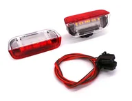 Żarówki samochodowe - VW, Skoda, Seat, Porsche lampki do drzwi LED zestaw 2szt - miniaturka - grafika 1