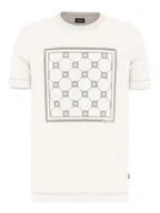 Koszulki męskie - JOOP! T-Shirt 17 JJ-21Bajo 30047429 Beżowy Modern Fit - miniaturka - grafika 1