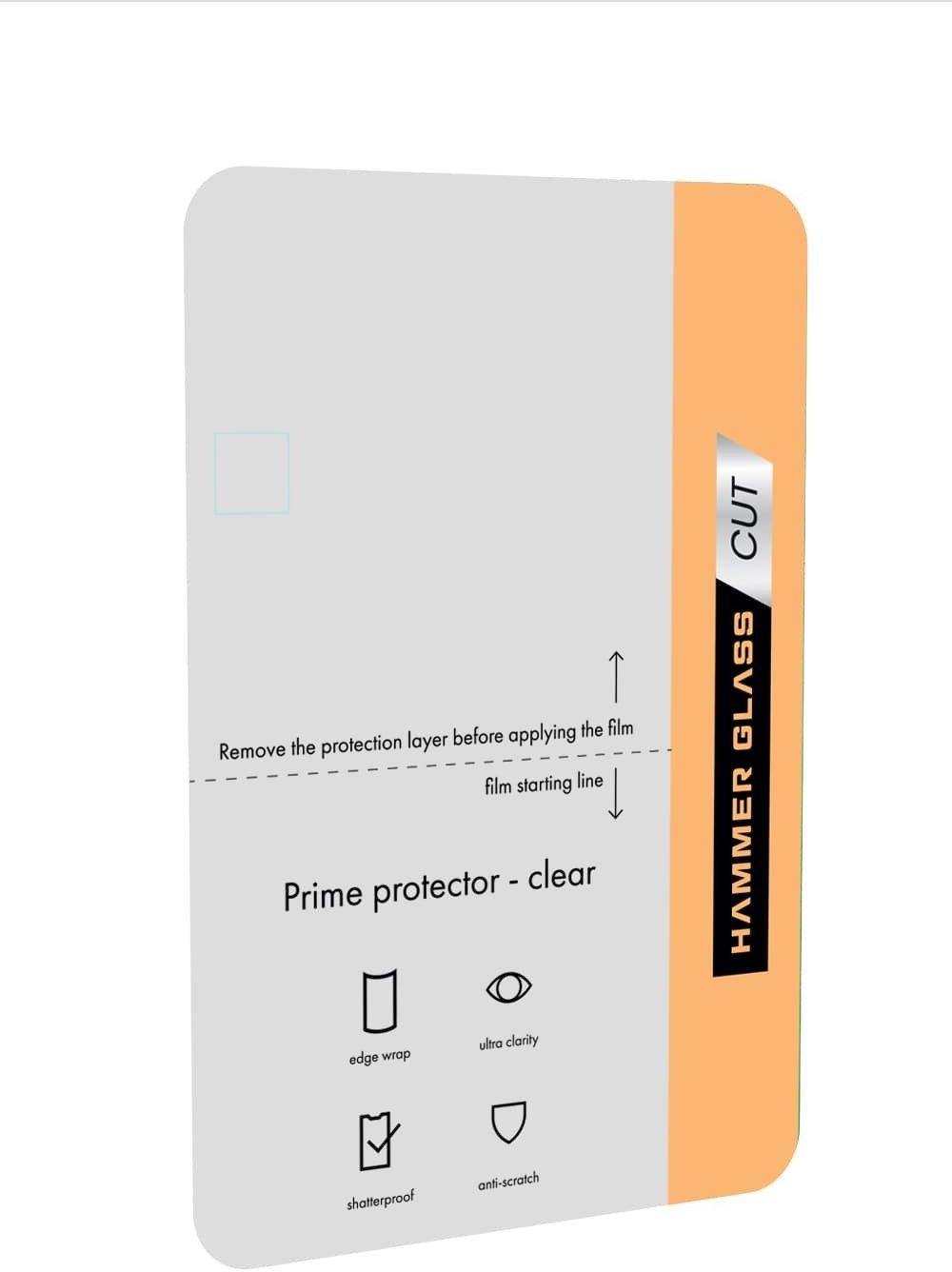 Hammer-Group.co Sp. z o.o. Hammer Glass folia Prime Protection clear 10 sztuk