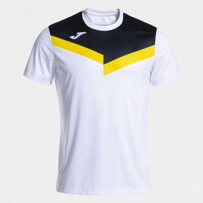 Koszulka męska Joma Court Short Sleeve T-Shirt white black M