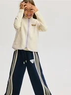 Kurtki i płaszcze dla dziewczynek - Reserved - Kamizelka z imitacji baranka - złamana biel - miniaturka - grafika 1