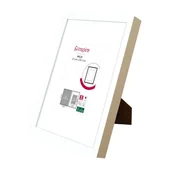 Ramki na zdjęcia - Ramka na zdjęcia Milo 21 x 29.7 cm biała MDF Inspire - miniaturka - grafika 1