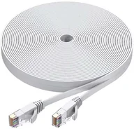 Kable miedziane - C2G Kabel Ethernet Cat6 U/UTP płaski slim RJ45 10m B523-6 - miniaturka - grafika 1