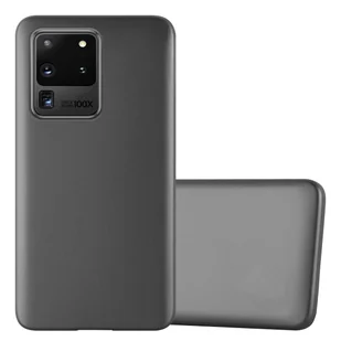 Etui ochronne Cadorabo do Samsung Galaxy S20 ULTRA w kolorze szarym Etui na telefon komórkowy Etui silikonowe TPU Cover Case - Etui i futerały do telefonów - miniaturka - grafika 1