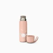 Akcesoria do karmienia - Nuvita Termos z uchwytem, Łososiowy 400 ml - miniaturka - grafika 1