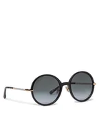 Okulary przeciwsłoneczne - Jimmy Choo Okulary przeciwsłoneczne EMA/S Czarny - miniaturka - grafika 1