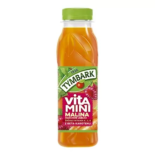 Tymbark Sok Vitamini Malina Marchew Jabłko 0,3 l - Soki i napoje niegazowane - miniaturka - grafika 1