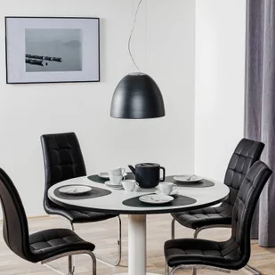 Artemide Lampa wisząca designerska Nur Mini, możliwość ściemniania, czarny, salon / jadalnia, aluminium, design - Lampy sufitowe - miniaturka - grafika 3