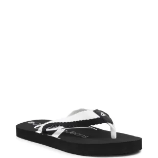 CALVIN KLEIN JEANS Klapki - Buty dla dziewczynek - miniaturka - grafika 1