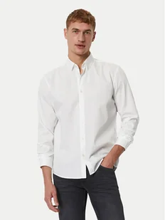 Marc O'Polo Koszula B21 7268 42342 Biały Regular Fit - Koszule męskie - miniaturka - grafika 1