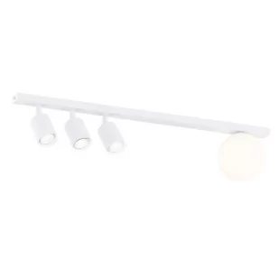 Baster lampa sufitowa 3xGU10+1xE14 biała 1315/4 - Lampy sufitowe - miniaturka - grafika 1