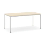 Stoły - B2B Partner Stół do jadalni i stołówki, jasnoszara konstrukcja, 1600x800 mm, brzoza 555251 - miniaturka - grafika 1