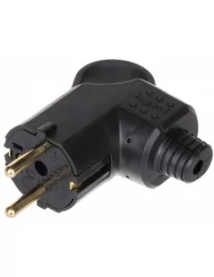 LEGRAND Wtyczka kątowa 230V 16A Legrand 96929 LE-96929 - Kostki, złączki, wtyczki - miniaturka - grafika 1