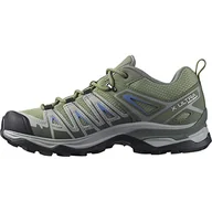 Buty trekkingowe damskie - Salomon Damskie buty trekkingowe Salomon X Ultra Pioneer Aero dla kobiet, Olej Zielony/Rycynowy Szary/Niebieski Amparo, 38 EU - miniaturka - grafika 1