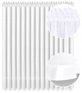 Firany - Firana gotowa gładka 200x230 firany gotowe firanki proste na balkon salon - miniaturka - grafika 1